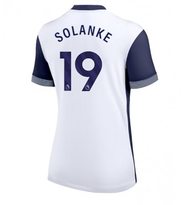 Tottenham Hotspur Dominic Solanke #19 Replika Hjemmebanetrøje Dame 2024-25 Kortærmet